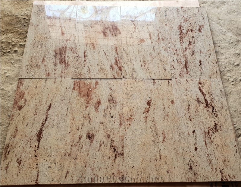 Ivory Brown Granite Tiles