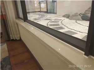 Beige Artificial Marble Stairs & Steps