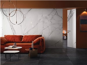 Calacatta Cararra Marble Wall Application Tiles