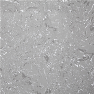 Grey Synthetic Marble Slab Table Top Tiles