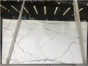 Pure White Artificial Marble Stone
