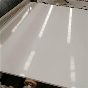 Synthetic White Marble Slab Wall Tile Window Decor