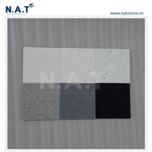 Vietnam Engineered Quartz, Mirror And Grain Quartz Stone