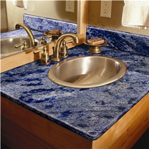 Azul Bahia Blue Granite Bathroom Vanity Top /Countertop