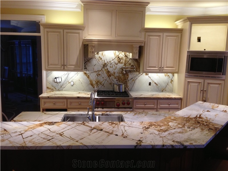 Blue Roma Quartzite Kitchen Bar Top Slpashwall