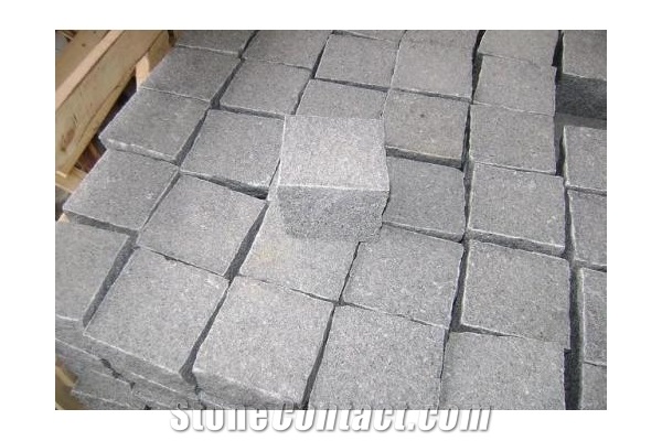China G666 Red Porphyry Cube Stone Exterior Pavers