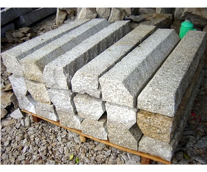 China Grey Granite Exterior Stone Kerbstone / Curb