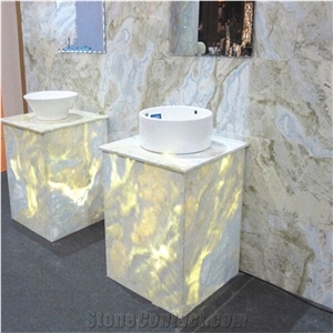 China Lemon Ice Marble Spring Blue River Sinks / Basin China Lemon Ice Marble Spring Blue River Sinks / Basin