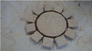 G603 Grey Granite Wall Panel Stone Split Cube Stone