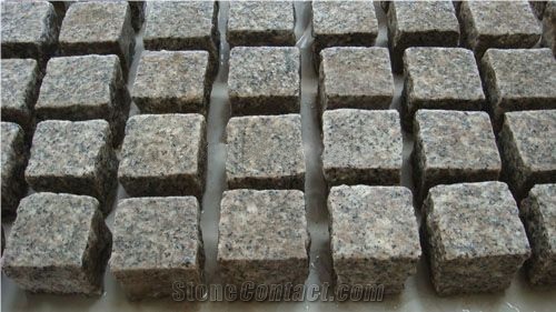 G603 Grey Granite Wall Panel Stone Split Cube Stone