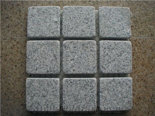 G603 Grey Granite Wall Panel Stone Split Cube Stone