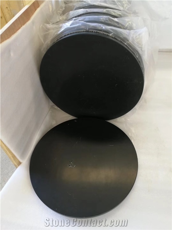 Grey Quartz Stone Solid Surafce Round Table Top