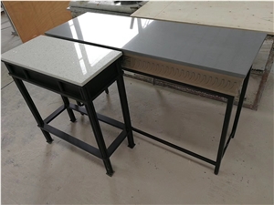 Grey Quartz Stone Solid Surafce Table Top