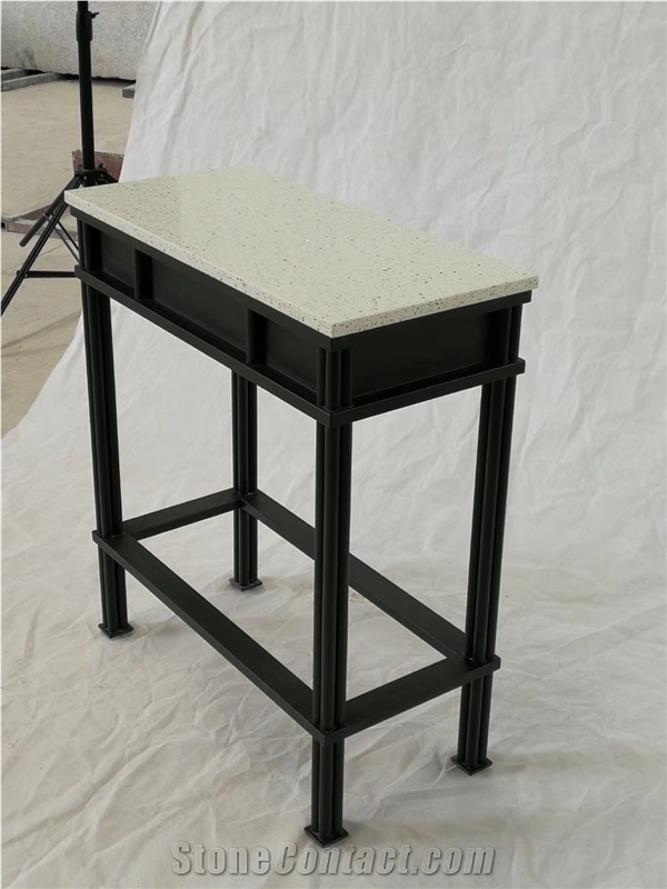 Grey Quartz Stone Solid Surafce Table Top