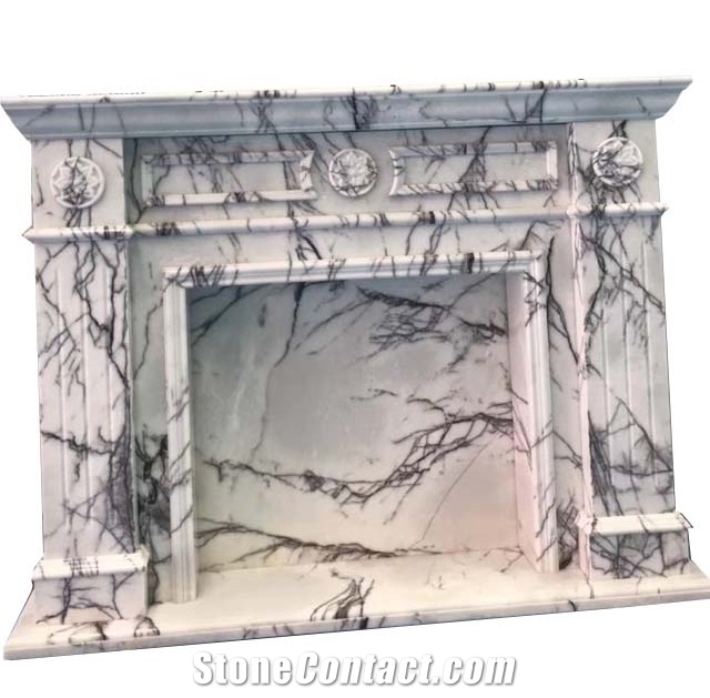 Milas Liac Mugla New York Marble Slab, Tile Interior Flooring