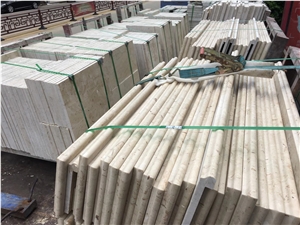 New Classic Royal Beige Marble Interior Stair / Floor Stepping