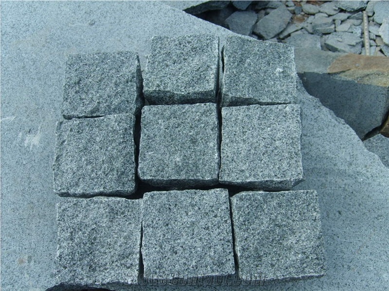 New G603 Grey Granite Cube Stone Exterior Pavers