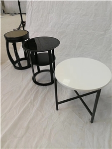 Pure White Quartz Stone Countertops / Table Top