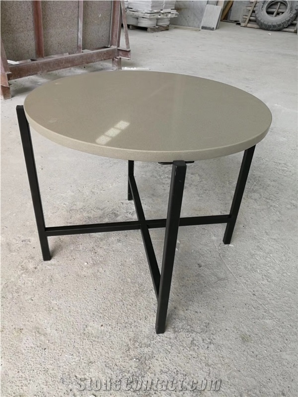 Pure White Quartz Stone Countertops / Table Top
