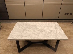 Statuario Venato Marble Office Conference Table