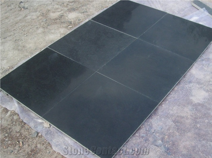 Kadappa Black Limestone Black Honed
