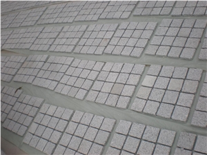 Kandla Grey Sandstone Ordinary Driveway Cobblestone, Pavers