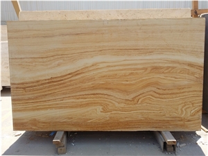 Sandstone Golden Teak Waves, Teak Wood Sandstone Slabs Sandstone Golden Teak Waves, Teak Wood Sandstone Slabs