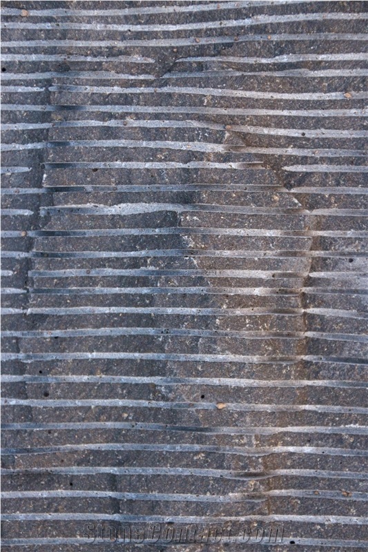 Silver Grey Basalt Veins