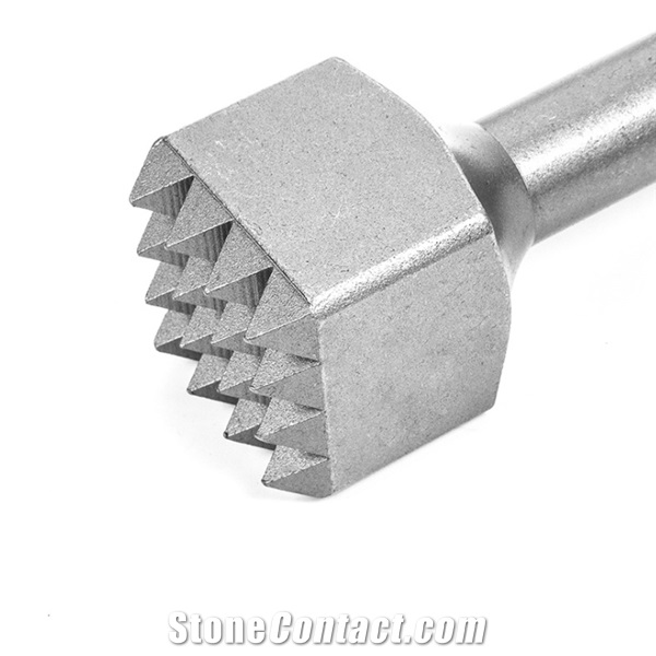 Sds Max Shank 16 Pins Bush Hammer Drill Bit