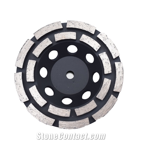 The 4.5 Inch Double Row 18 Segments Cup Wheel