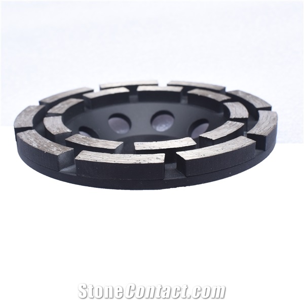 The 4.5 Inch Double Row 18 Segments Cup Wheel