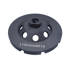 The 4.5 Inch Double Row 18 Segments Cup Wheel