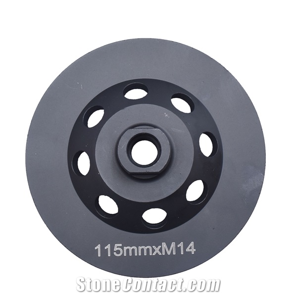 The 4.5 Inch Double Row 18 Segments Cup Wheel
