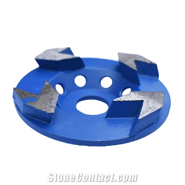 The 4 Inch 4 Arrow Segments Grinding Cup Wheel