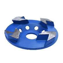 The 4 Inch 4 Arrow Segments Grinding Cup Wheel