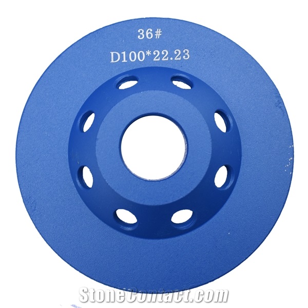 The 4 Inch 4 Arrow Segments Grinding Cup Wheel