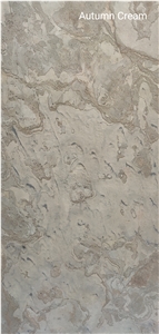 Autumn Cream Slate Flexible Thin Stone Veneer Sheet