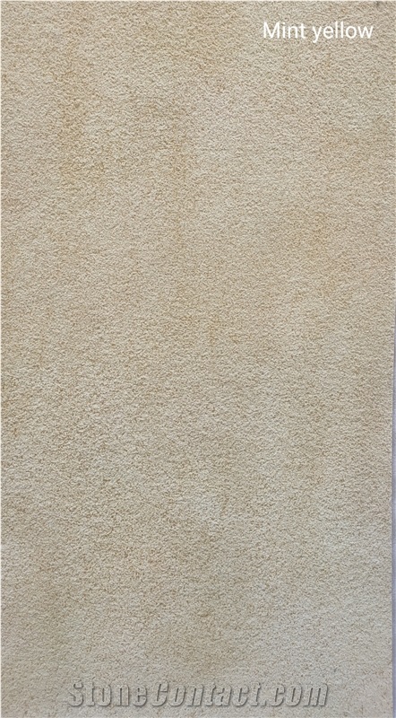 Mint White Sandstone Flexible Thin Stone Veneer Sheets