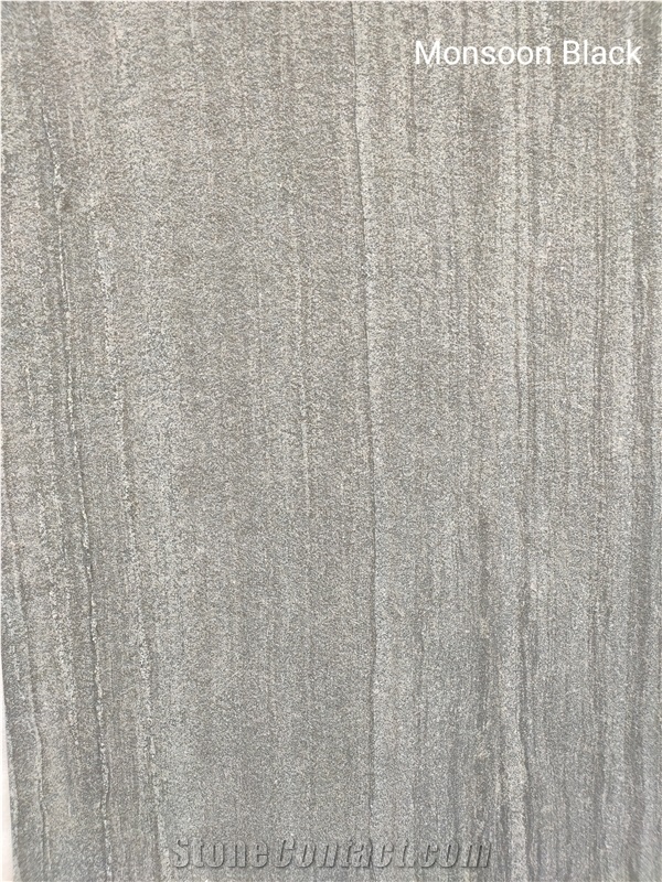 Monsoon Black Marble Flexible Thin Stone Veneer Sheets