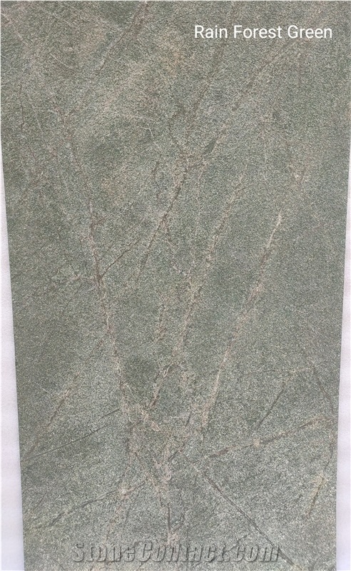 Rain Forest Green Marble Flexible Thin Stone Veneer Sheet