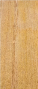Teak Sandstone Flexible Thin Stone Veneer Sheet