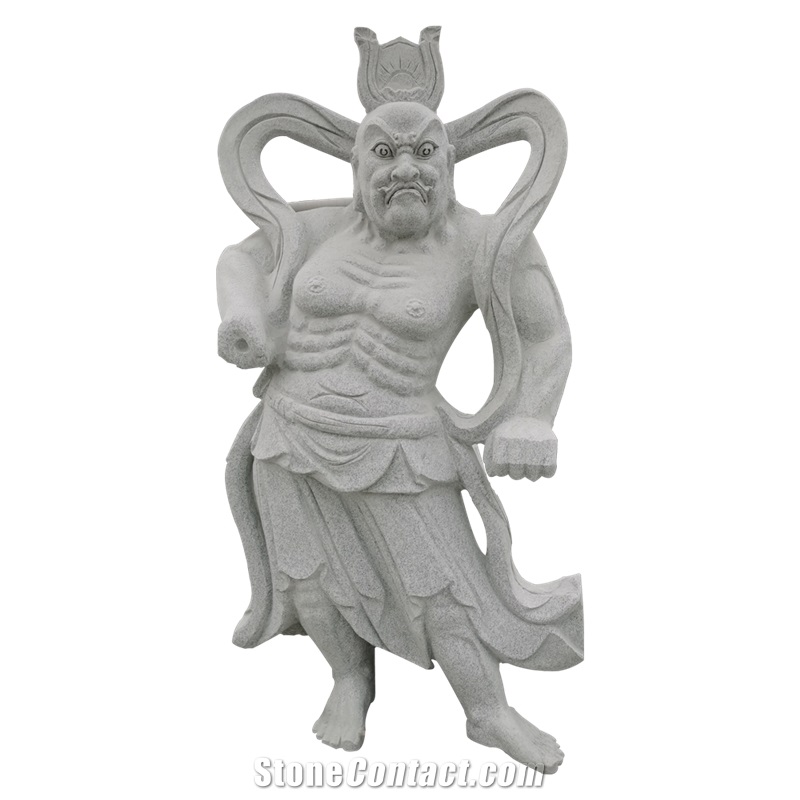 Chinese Handmade Religious Stone Carving