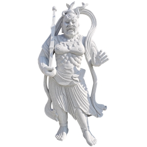 Chinese Handmade Religious Stone Carving