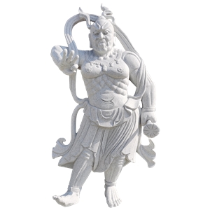 Chinese Handmade Religious Stone Carving