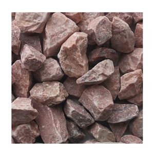 Chinese Hb-003 Deep Pink Pebble Gravel Stone