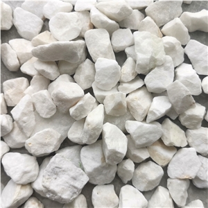 Chinese Hot Sale Dl-002 Snow White Gravel Stone