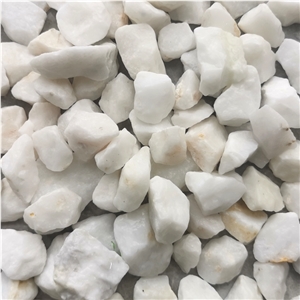 Chinese Hot Sale Dl-002 Snow White Gravel Stone