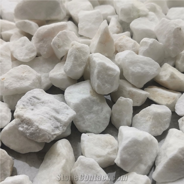 Chinese Hot Sale Dl-002 Snow White Gravel Stone