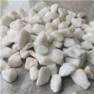 Chinese Hot Sale Dl-002 Snow White Gravel Stone