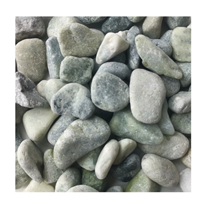 Chinese Hot Sale Dl-003 Green Pebble Ball Stone